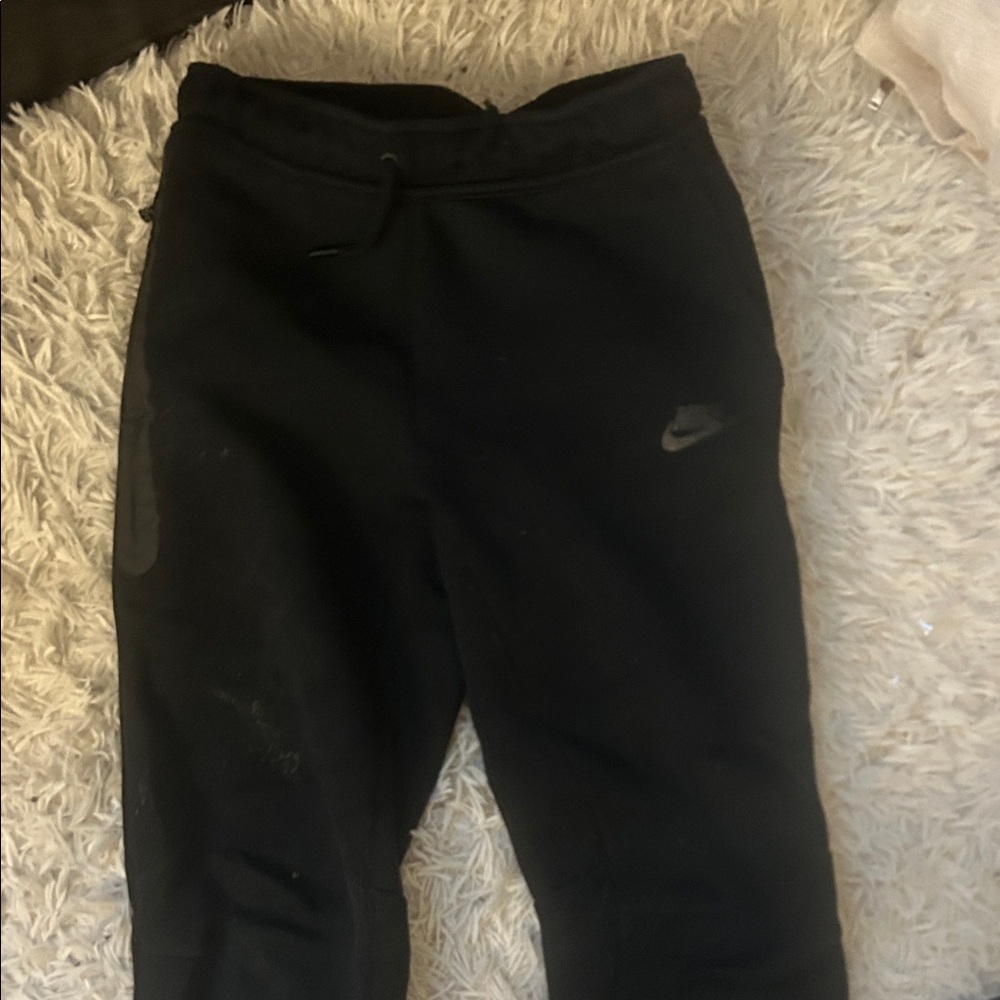Nike Tech Kids Charcoal Sweatpants